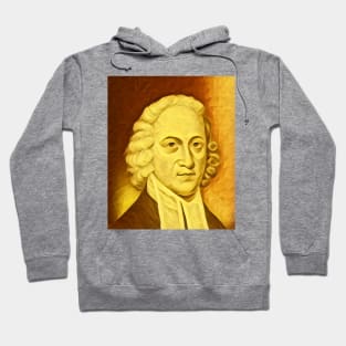 Jonathan Edwards Golden Portrait | Jonathan Edwards Artwork 9 Hoodie